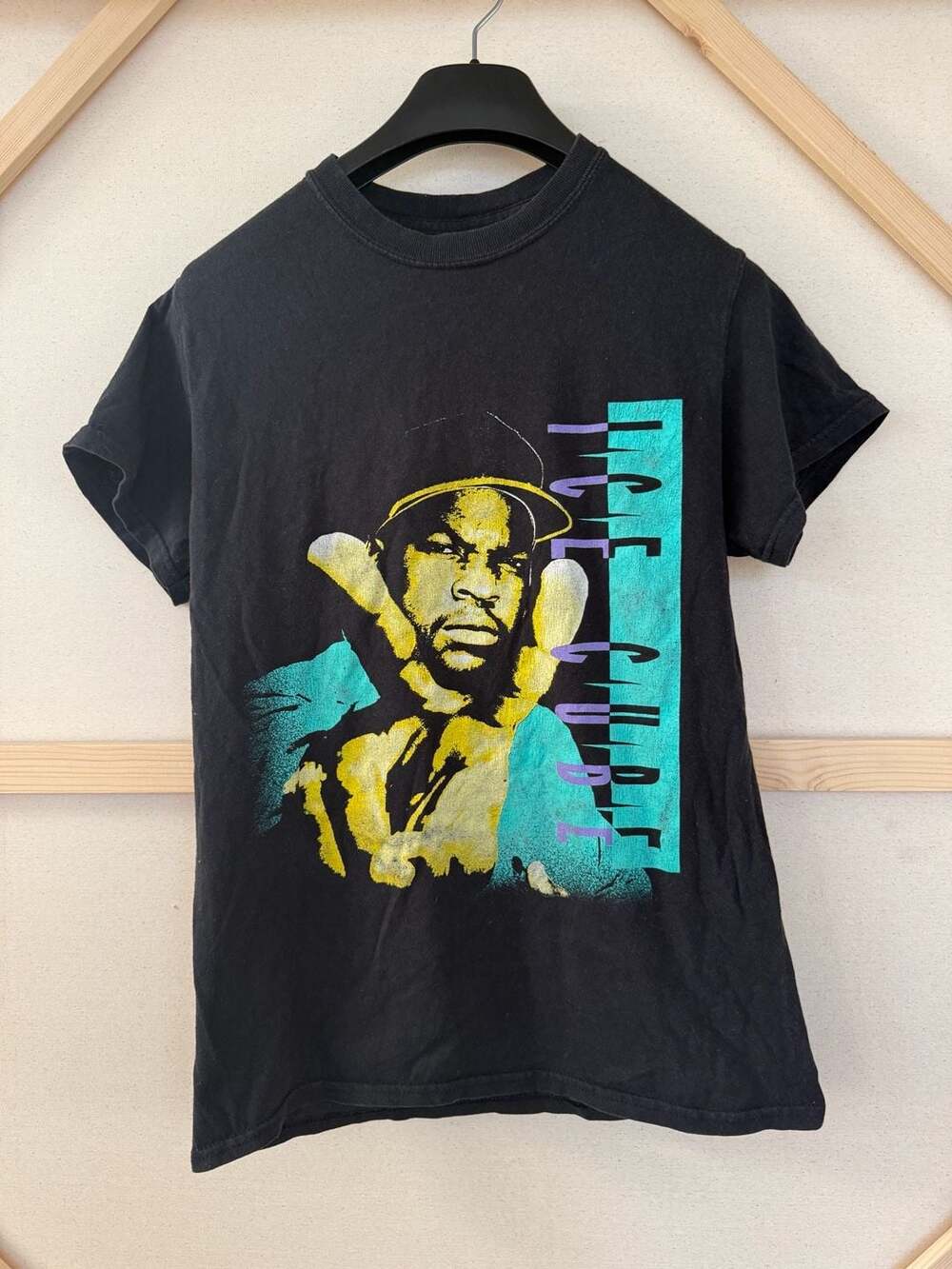 Ice Cube Graphic Print Hip Hop Rapper T-Shirt